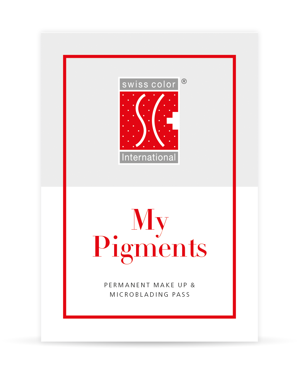 Foto des Pigmentpass für Permanent Make up und Microblading