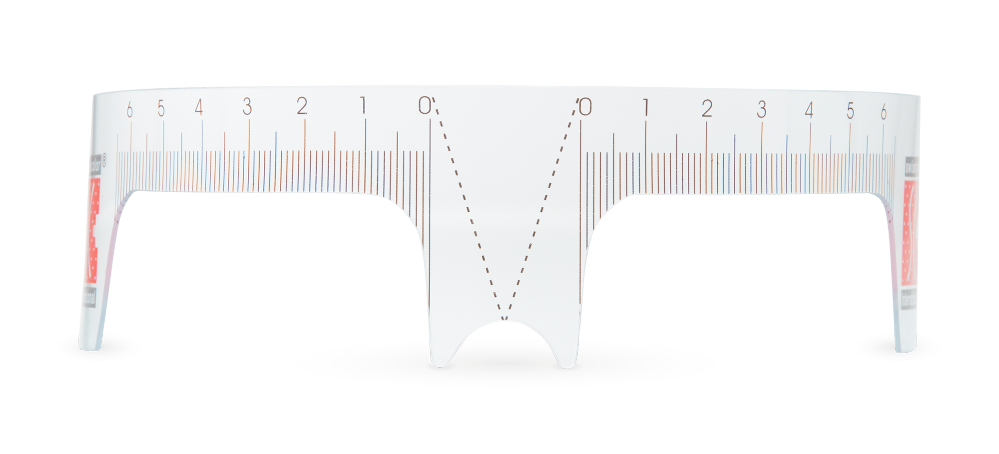 Foto des Augenbrauenlineals perfect Brow Master von Swiss Color