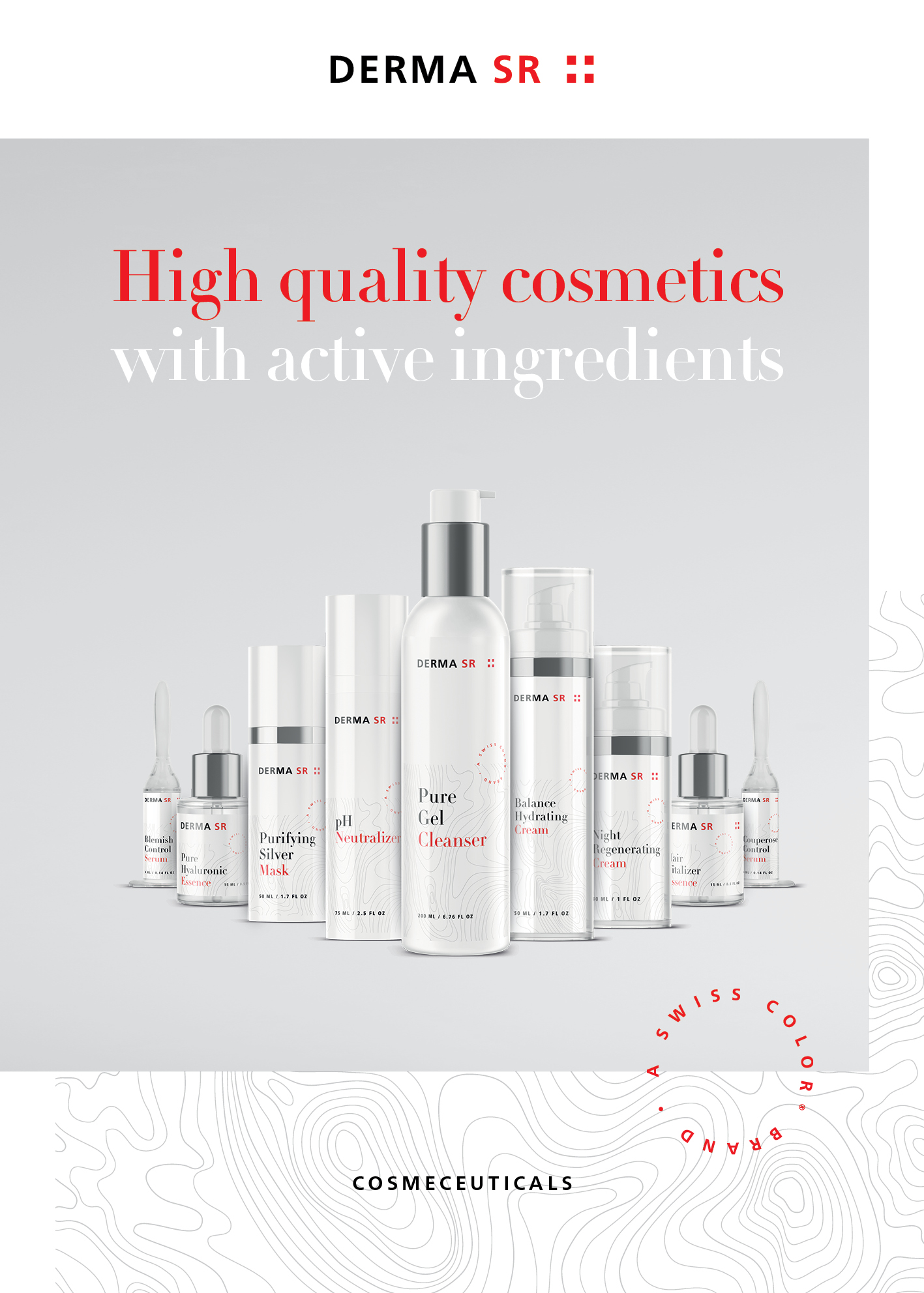 Derma SR Poster Produkte